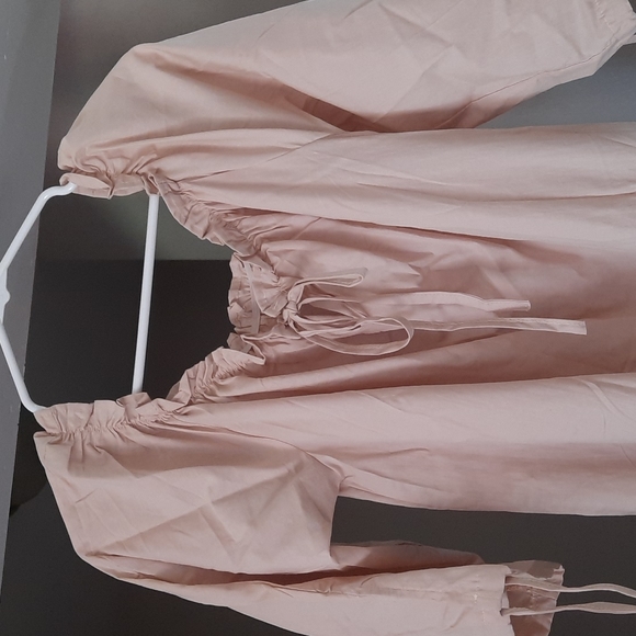 Cotton Off The Shoulder Dress. New. - Picture 7 of 7